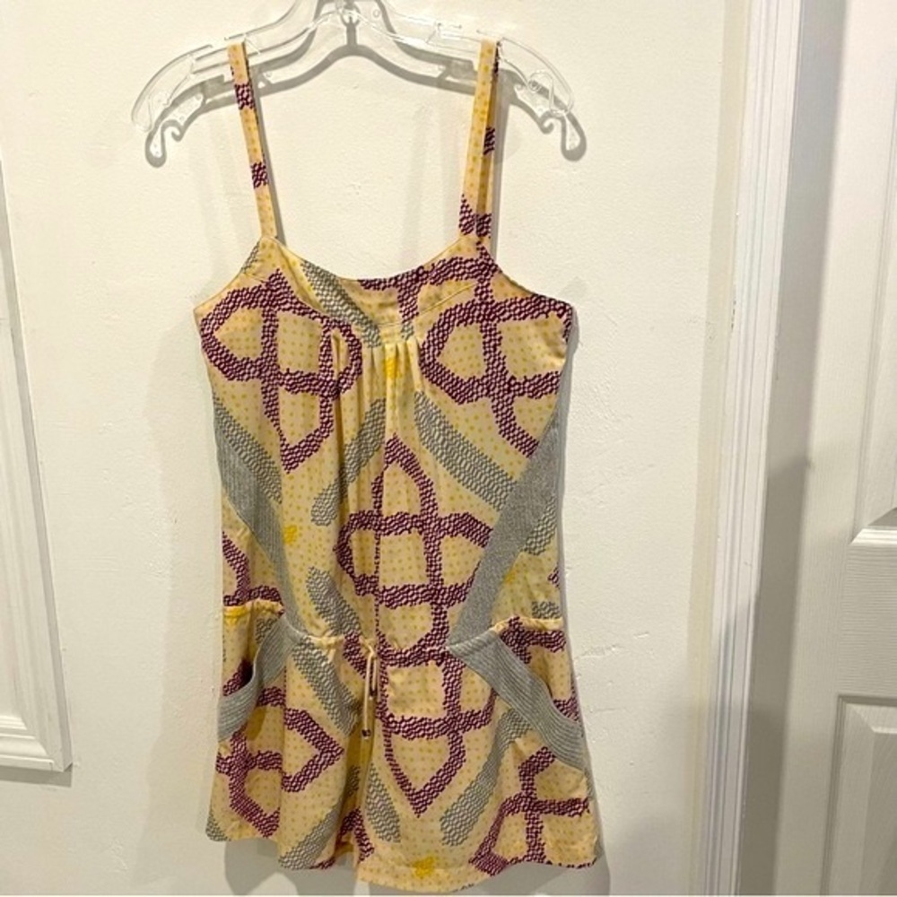 ANTHROPOLOGIE Karen Zambos Spaghetti Strap Short Romper! Like New!